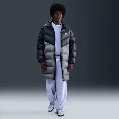 Nike Windrunner Men's Down Parka - Anthracite/Cool Grey/White in Anthracite/Cool Grey/White – Nike men's and unisex