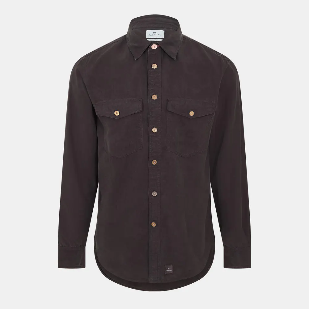 PS Paul Smith Men's Long Sleeve Tailored Fit Shirt