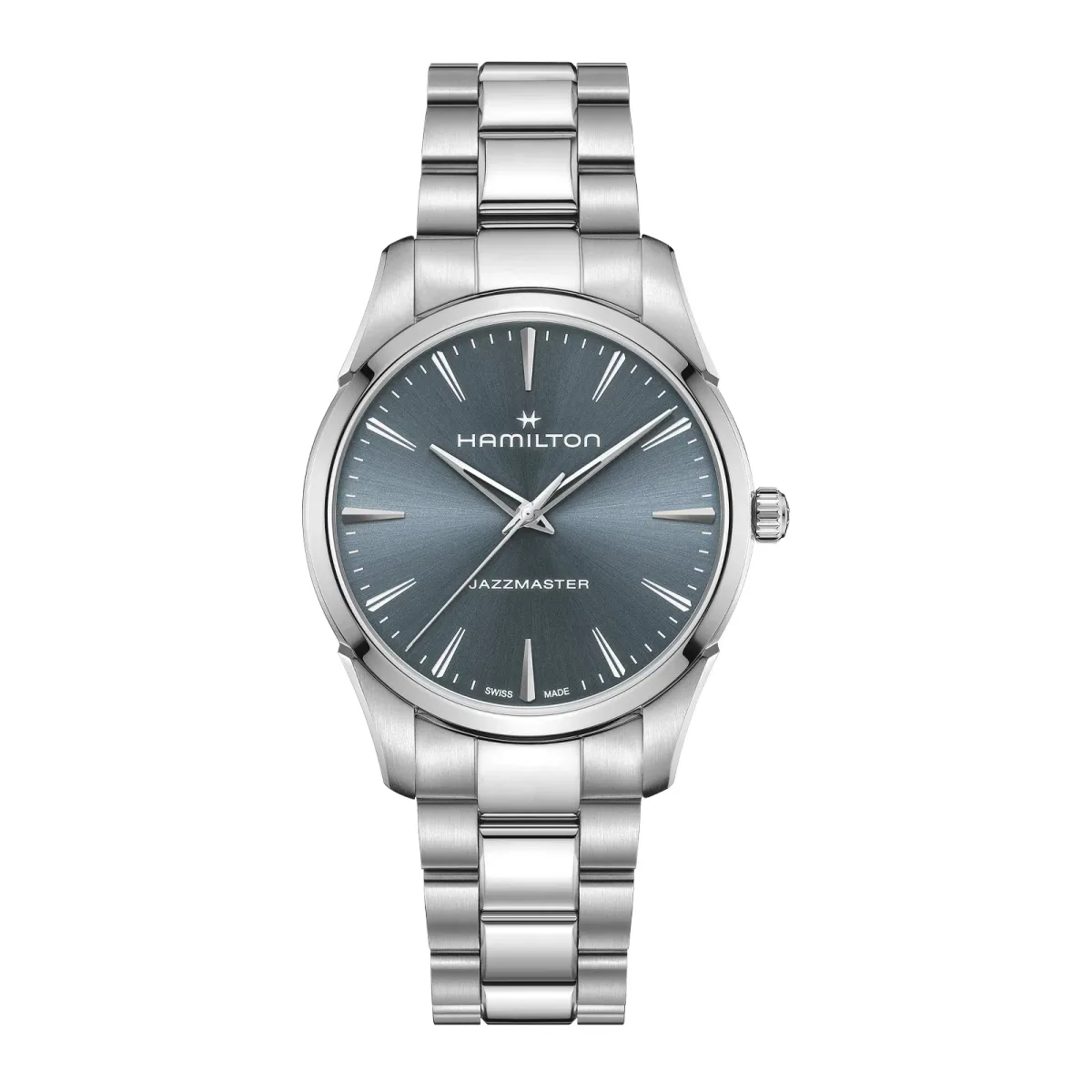 Hamilton Jazzmaster Quartz 40mm Mens Watch Blue