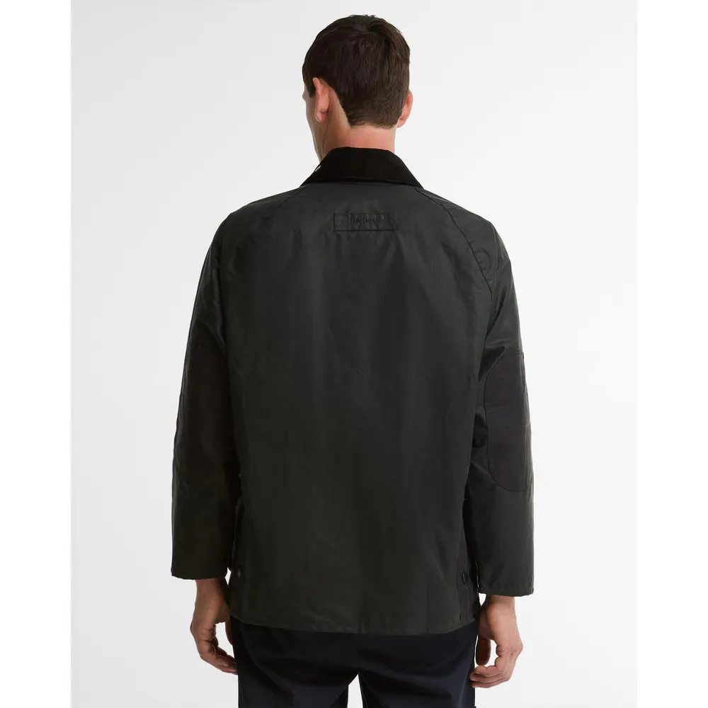 Barbour Men's Icons Bedale Cotton Wax Jacket detail 2
