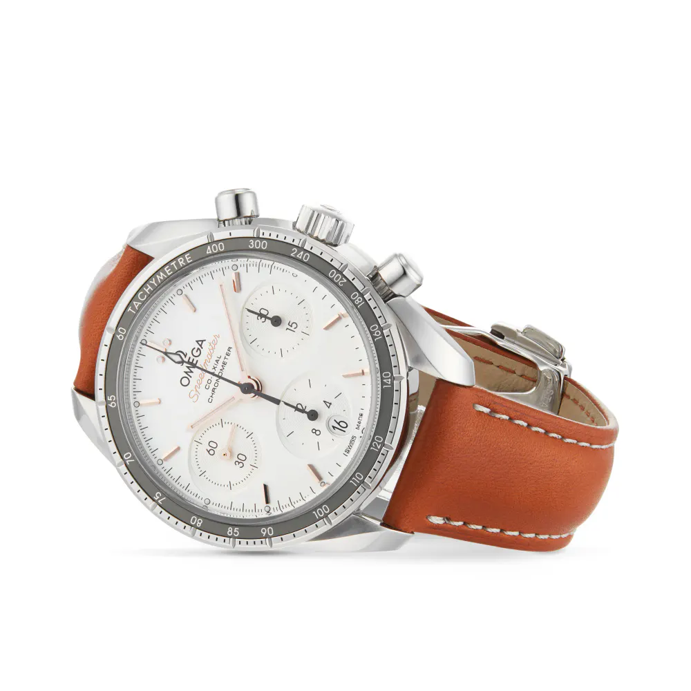 Omega Speedmaster 38 Co-Axial Chronometer Chronograph 38mm in Silver, additional product view 3
