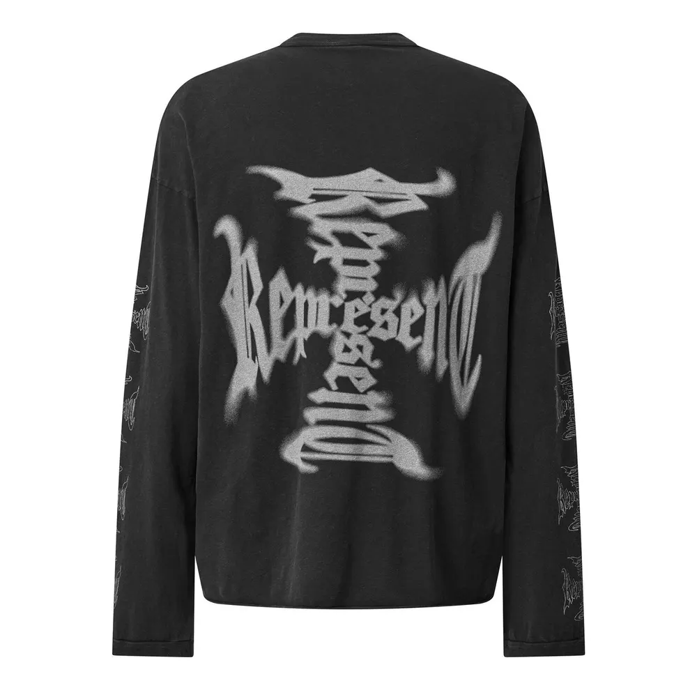 Represent Rep MH LS Tee Sn64 detail 2