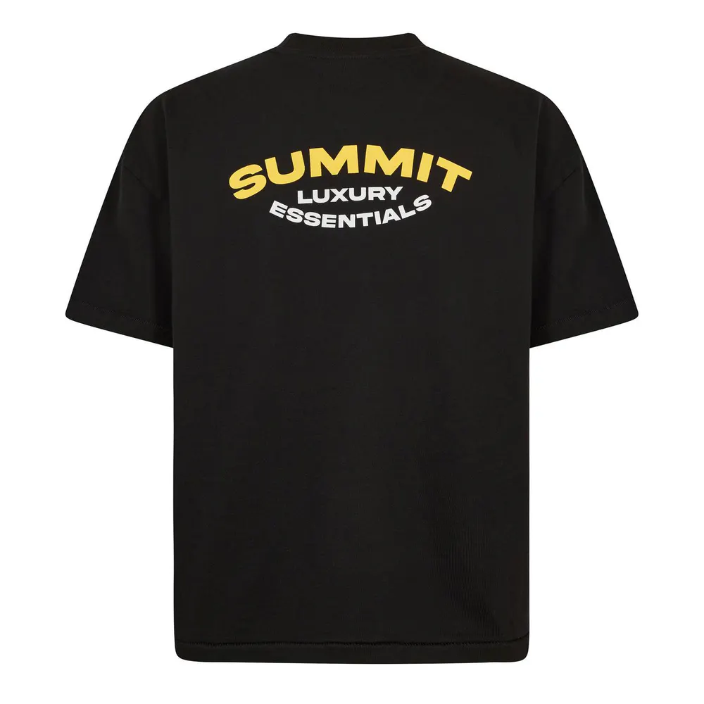 Summit Men's Lux Essentials Oversized Fit T-Shirt detail 2