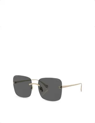 CHANEL CH4287T Square Titanium Sunglasses detail 2