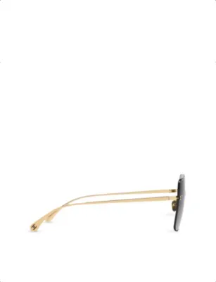 CHANEL CH4287T Square Titanium Sunglasses detail 3