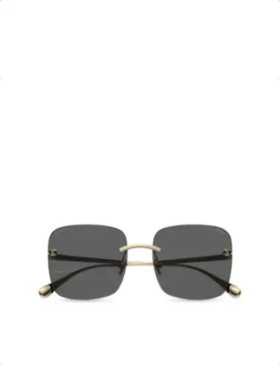 CHANEL CH4287T Square Titanium Sunglasses