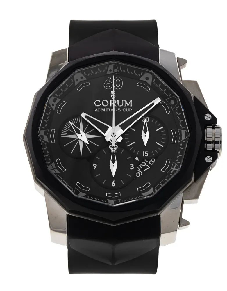 Corum Competition 48 753.935.06/0371 AN52 — 2016 — Very good in Black Baton – Pre-owned watches