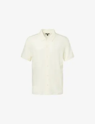 PAIGE Sultan Button-Up Linen and Cotton-Blend Shirt