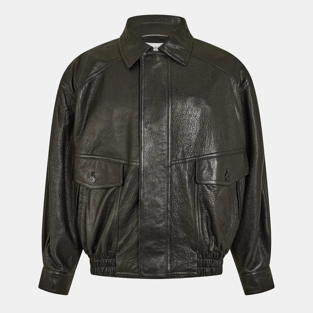 Saint Laurent Men's Leather Slim Fit Jacket