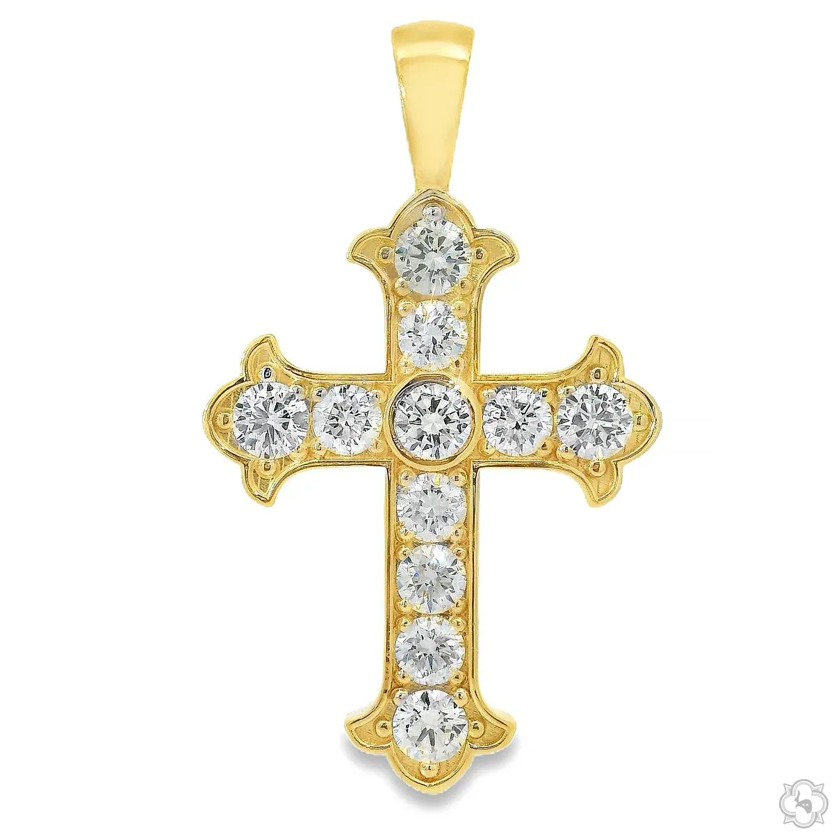 RINA - For Him CUSTOM CVD Royal Cross Pendant 70702 in Rose Gold – Pendant