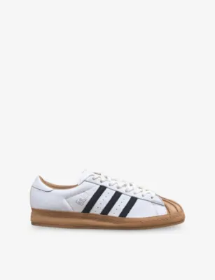 ADIDAS Superstar Vintage Leather Trainers - 6 in FTWR WHITE – Mens | Trainers | Lace up trainers