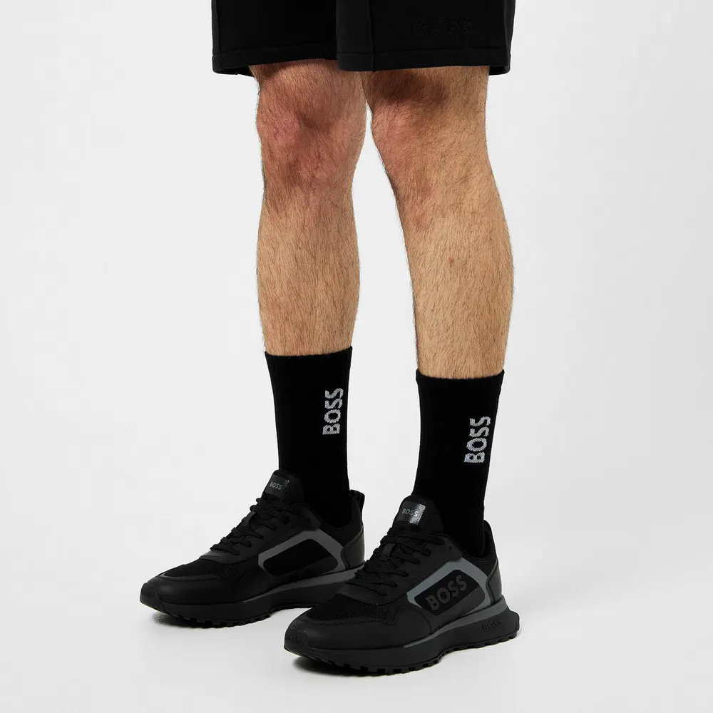 Boss Mens BOSS Bodywear 3 Pack Socks with Logo Detail (Crew) detail 2