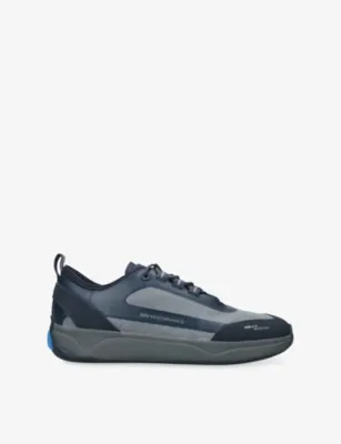 EQUIPMENT DE VIE Lemieux Elite Woven Trainers - EUR 43 / 9 UK MEN in Navy – Mens | Trainers | Lace up trainers
