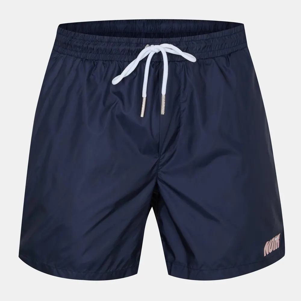 Societe Noir Men's Quick-Drying Mesh Lined Swim Shorts
