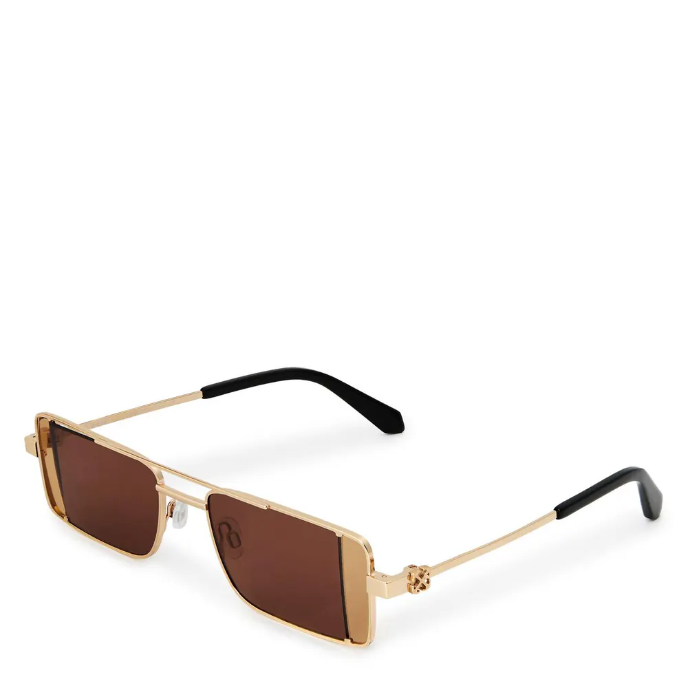 Off White Cortez Rectangle Sunglasses
