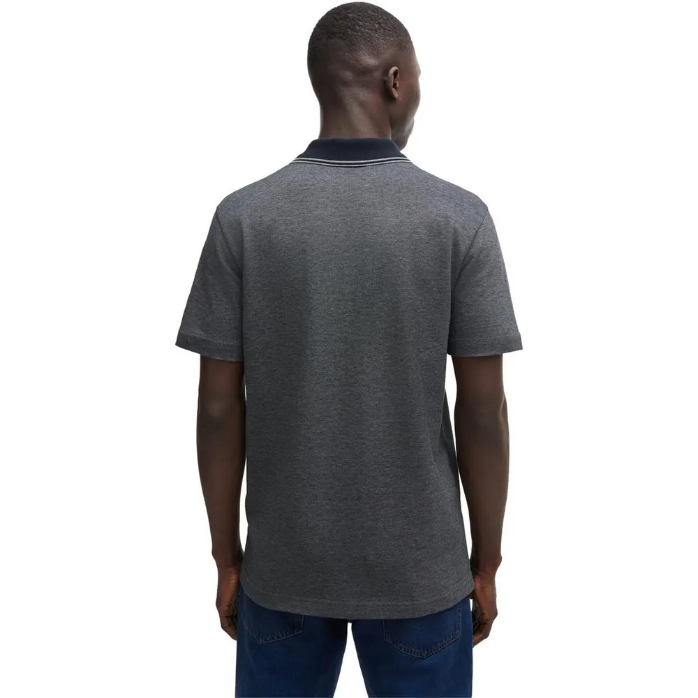 Boss Mens BOSS ORANGE Short Sleeve Polo Shirt (Peoxfordnew) detail 2
