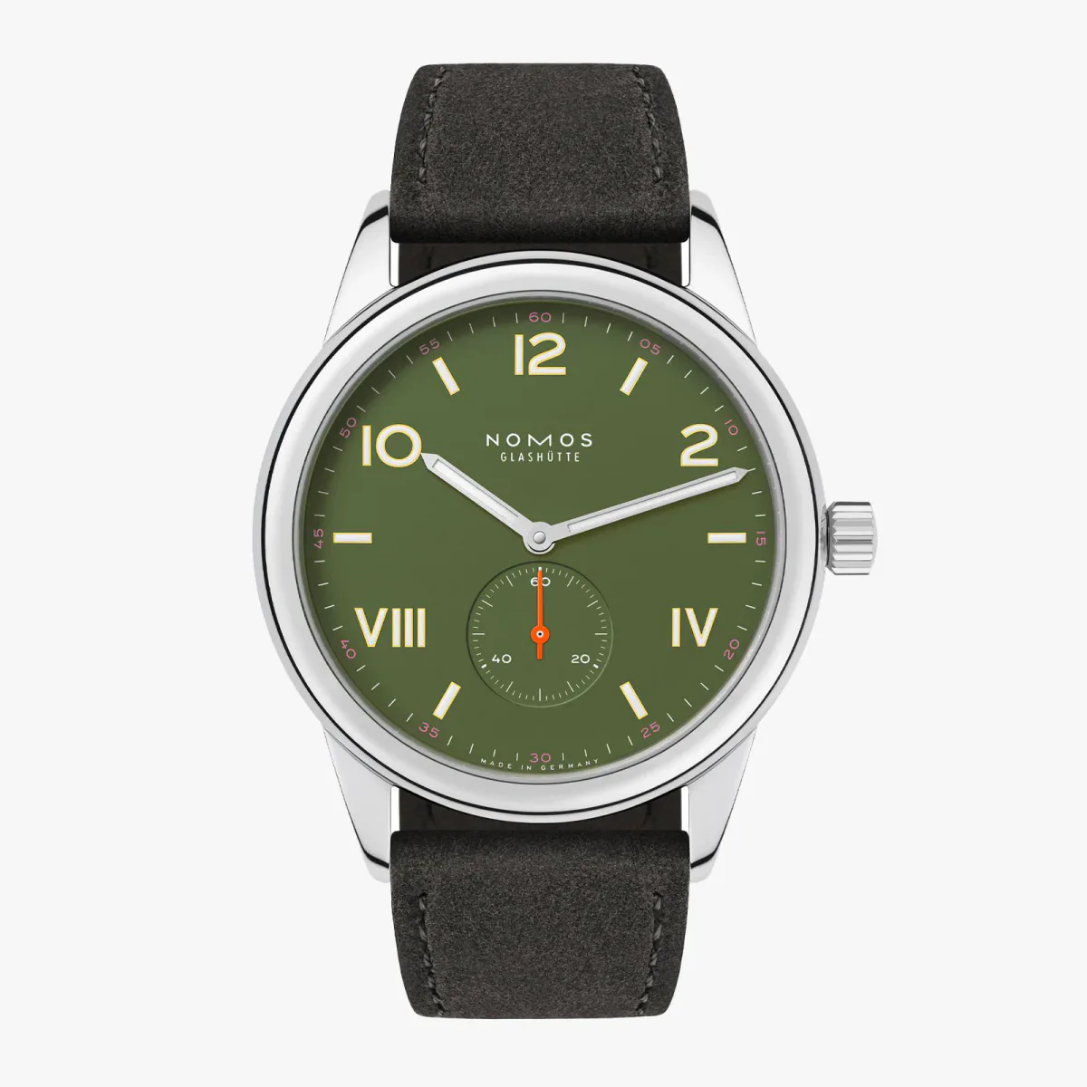 Nomos Glashutte Club Campus 38 All Olive