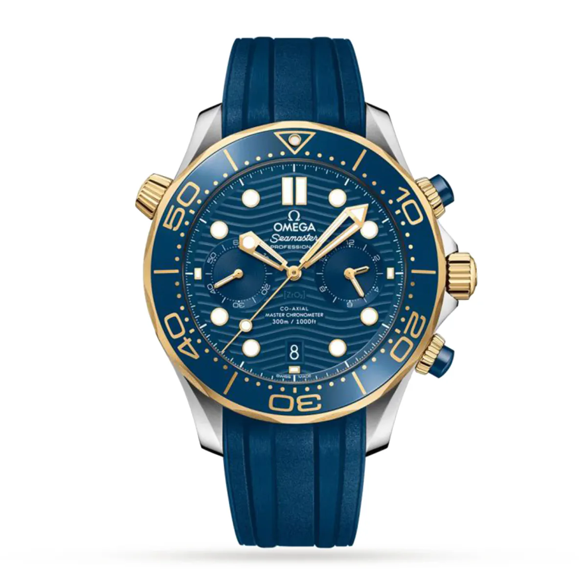 Omega Seamaster Diver 300M Co-Axial Chronograph 44mm Mens Watch