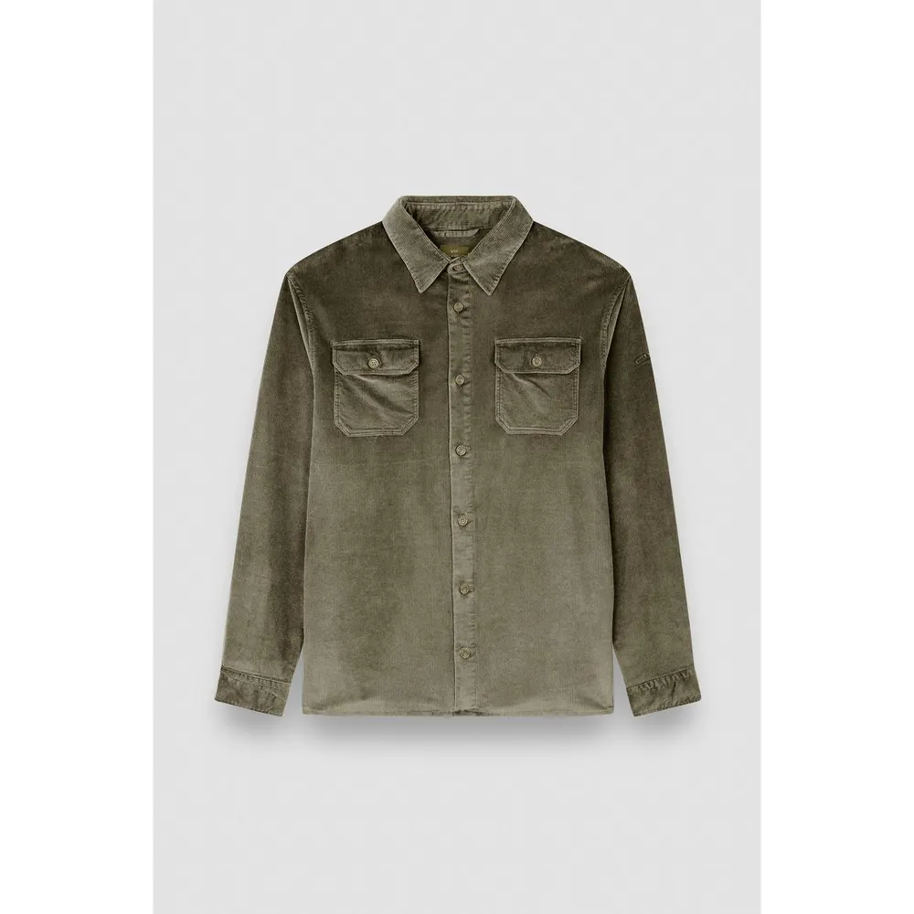Paul And Shark Men's Corduroy Relaxed Fit Overshirt