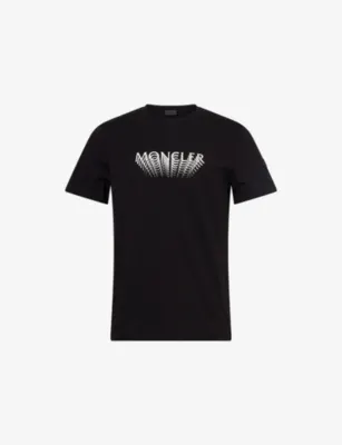 MONCLER Badge Crewneck Cotton-Jersey T-Shirt