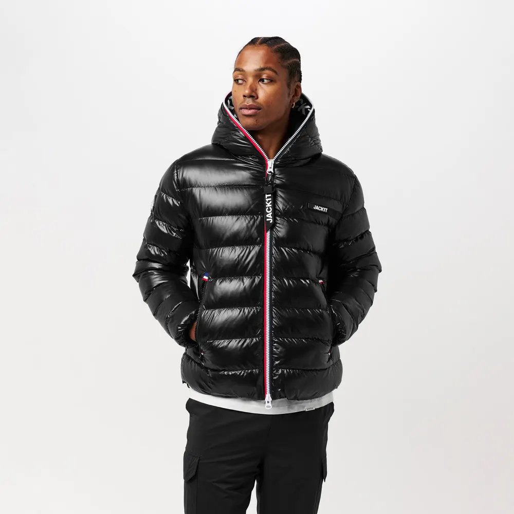 Jack1t Men's Hooded Insulated Medium Puffer Jacket detail 3