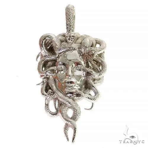 MARYAM - For Him SILVER .925 Silver Medusa Pendant 68164 – Pendant