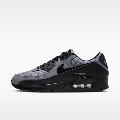 Nike Air Max 90 Men's Shoes - Cool Grey/Light Army/Black