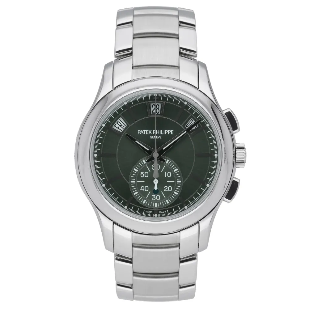 Patek Philippe Complications 5905/1A-001 — 2021 — Excellent in Green – Pre-owned watches