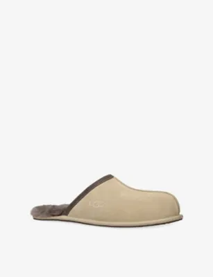 UGG Scuff Suede Slippers - EUR 46 / 12 UK MEN in BEIGE COMB, additional product view 3