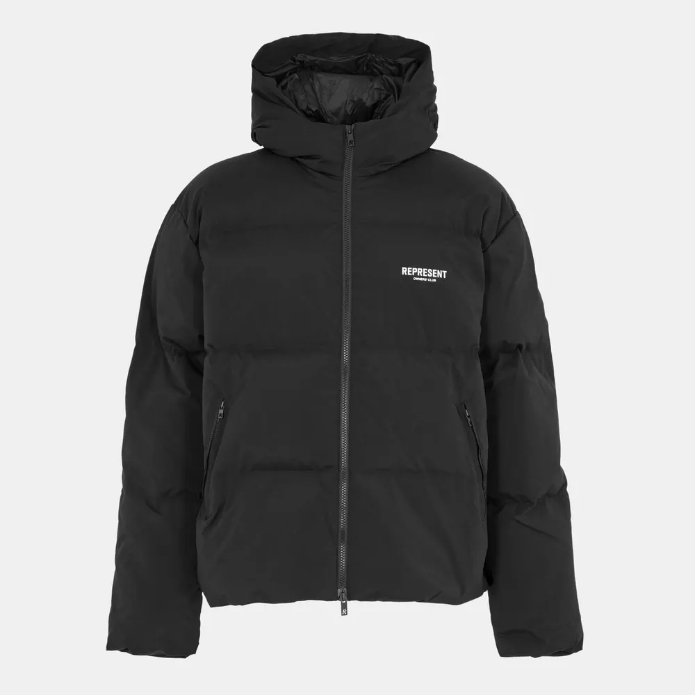 Represent Men's Quilted Insulated Short Puffer Jacket