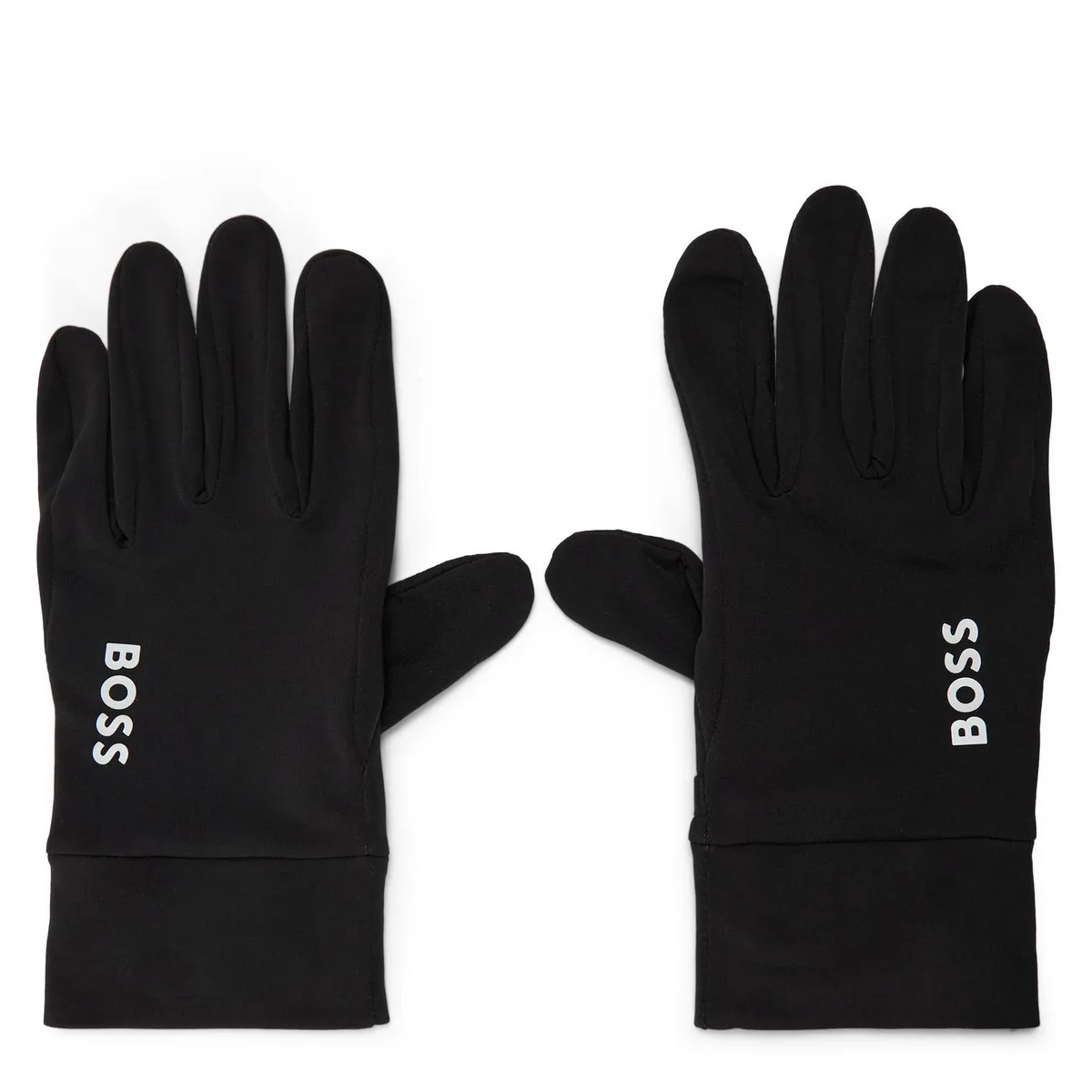 Boss Mens BOSS Sport Performance Knitted Gloves with Logo Detail (Asport)