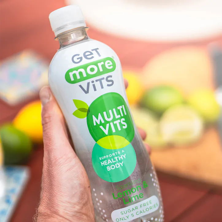 Get More Vits Get More Multivitamins Sparkling Lemon & Lime 12x500ml detail 2