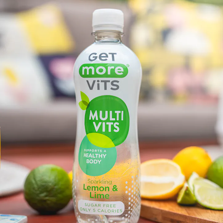 Get More Vits Get More Multivitamins Sparkling Lemon & Lime 12x500ml detail 3