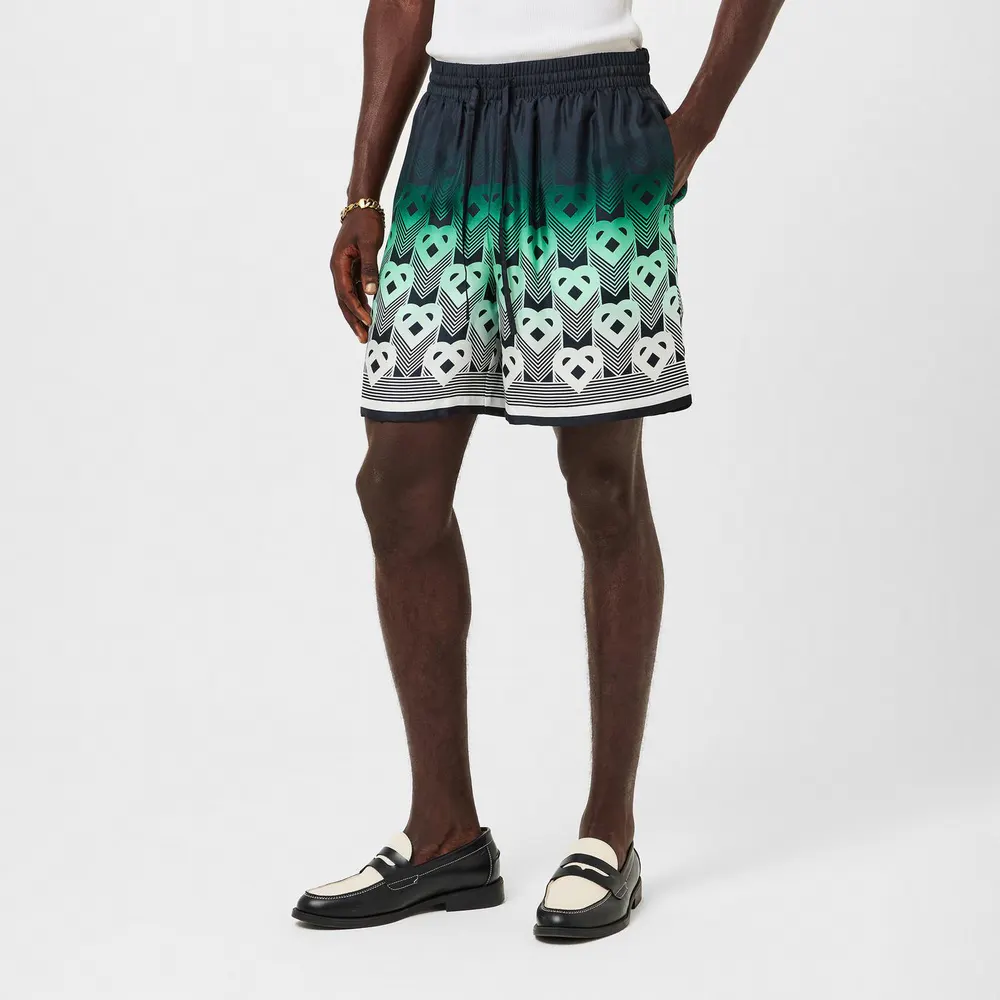 Casablanca Men's Mono Woven Tracksuit Shorts detail 3