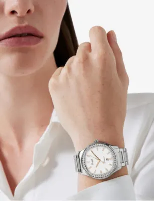 PIAGET Polo Stainless-Steel And Diamond Watch 36mm detail 2
