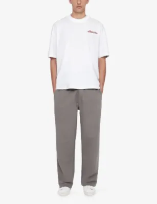ALLSAINTS Raphy Tapered-Leg Cotton Jogging Bottoms detail 2