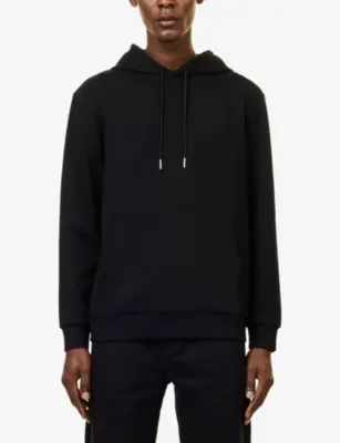 ARNE Interlock Stretch-Jersey Hoody detail 3