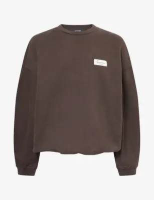 JACQUEMUS The Montaigne Cotton-Jersey Sweatshirt