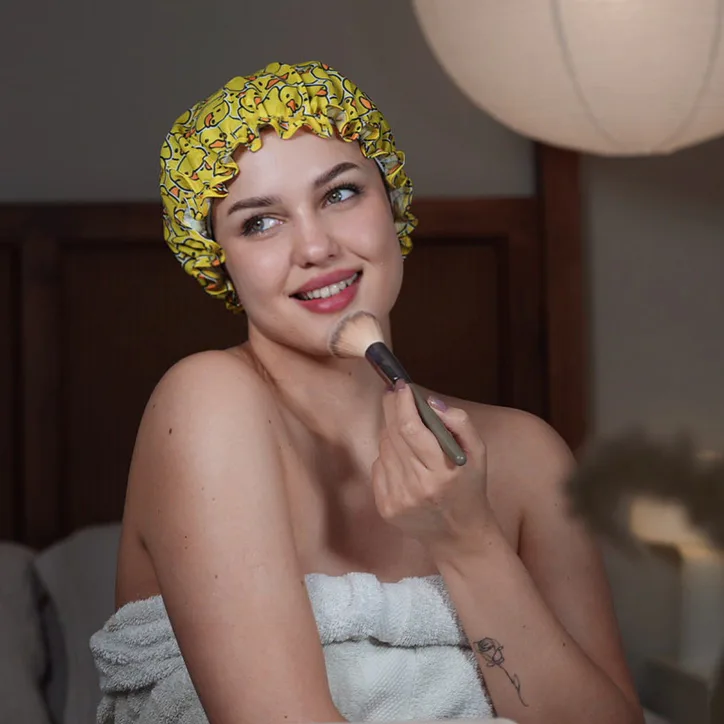Smug Shower Cap - Duck detail 3