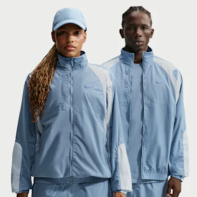 Nike NOCTA Northstar Nylon Tracksuit Jacket - Work Blue/Chambray Blue/Polar