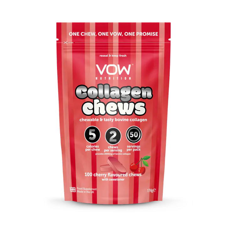 Vow Nutrition Collagen Chews Cherry