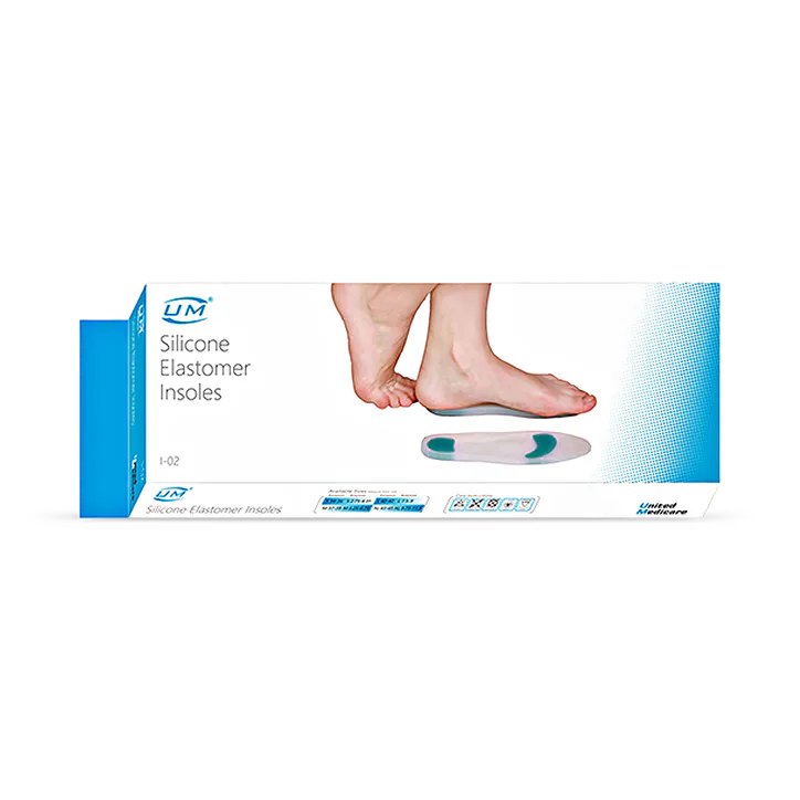 Greenlight Medicare I-02 GM SILICONE ELASTOMER INSOLES (PAIR) - XL – Extended Range > Mobility & Support > Joint Supports & Braces > Heel Supports