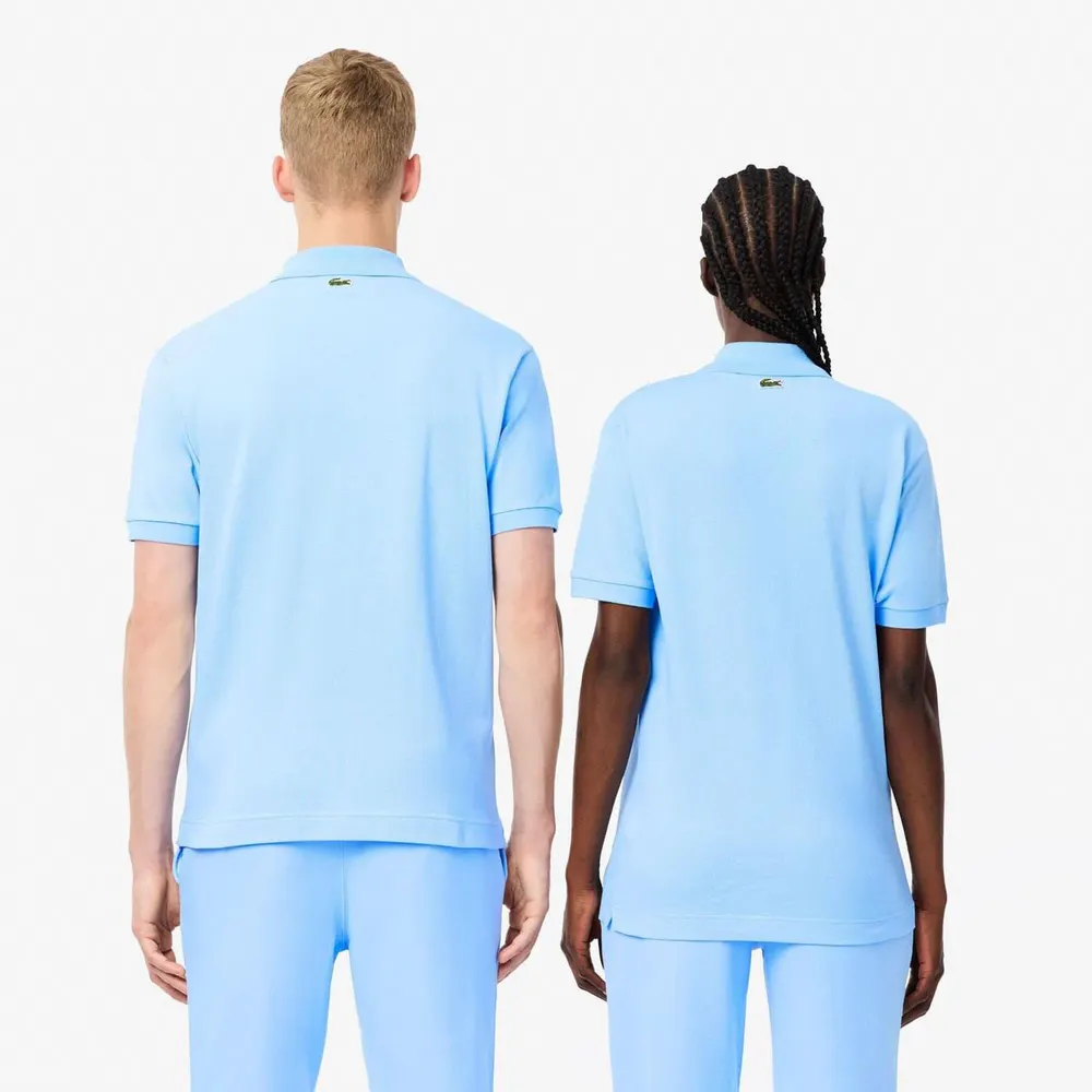 Lacoste Classic Fit Signature Print L.12.12 Polo Shirt detail 2