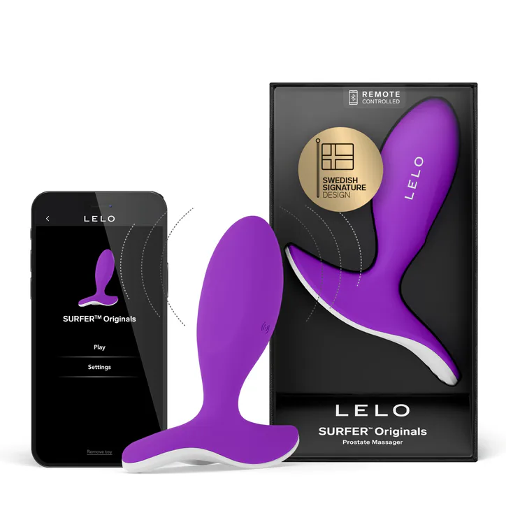 Lelo SURFER™ Originals Prostate Massager Purple detail 2