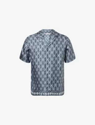 ORLEBAR BROWN Maitan Printed Silk Shirt