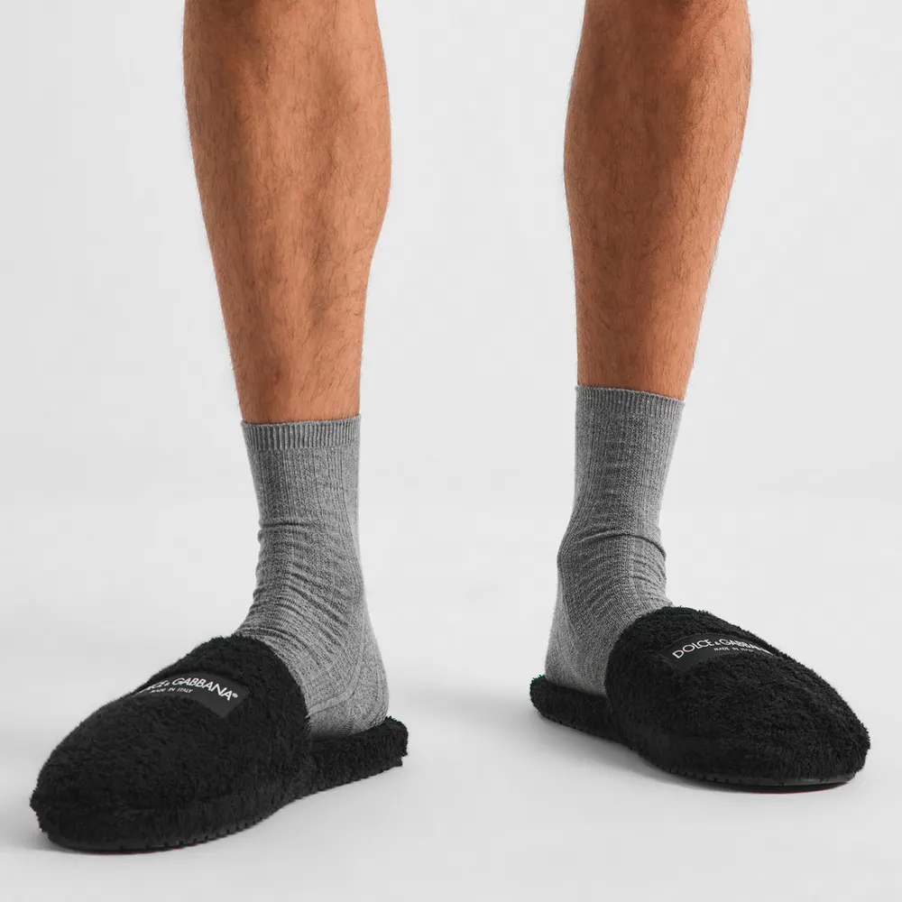Dolce and Gabbana Men's Mule Slippers detail 3