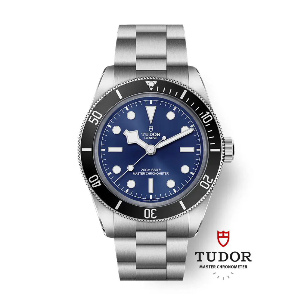 Tudor Black Bay 68 43mm Steel Case Blue Dial detail 2