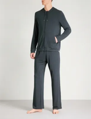 DEREK ROSE Marlowe stretch-jersey hoody detail 3