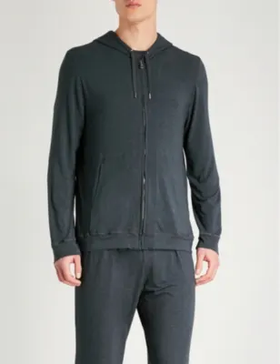 DEREK ROSE Marlowe stretch-jersey hoody