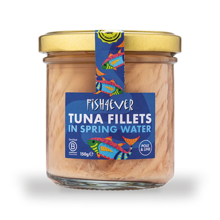 Fish4Ever Azores Tuna Fillets in Spring Water 150g